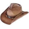Peter Grimm Hats Contraband Straw Cowboy Hat -Western Fashion Men peter grimm hats contraband straw cowboy hat