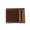 Ranger Belt Co. Men's Tooled Leather Bi-fold Wallet