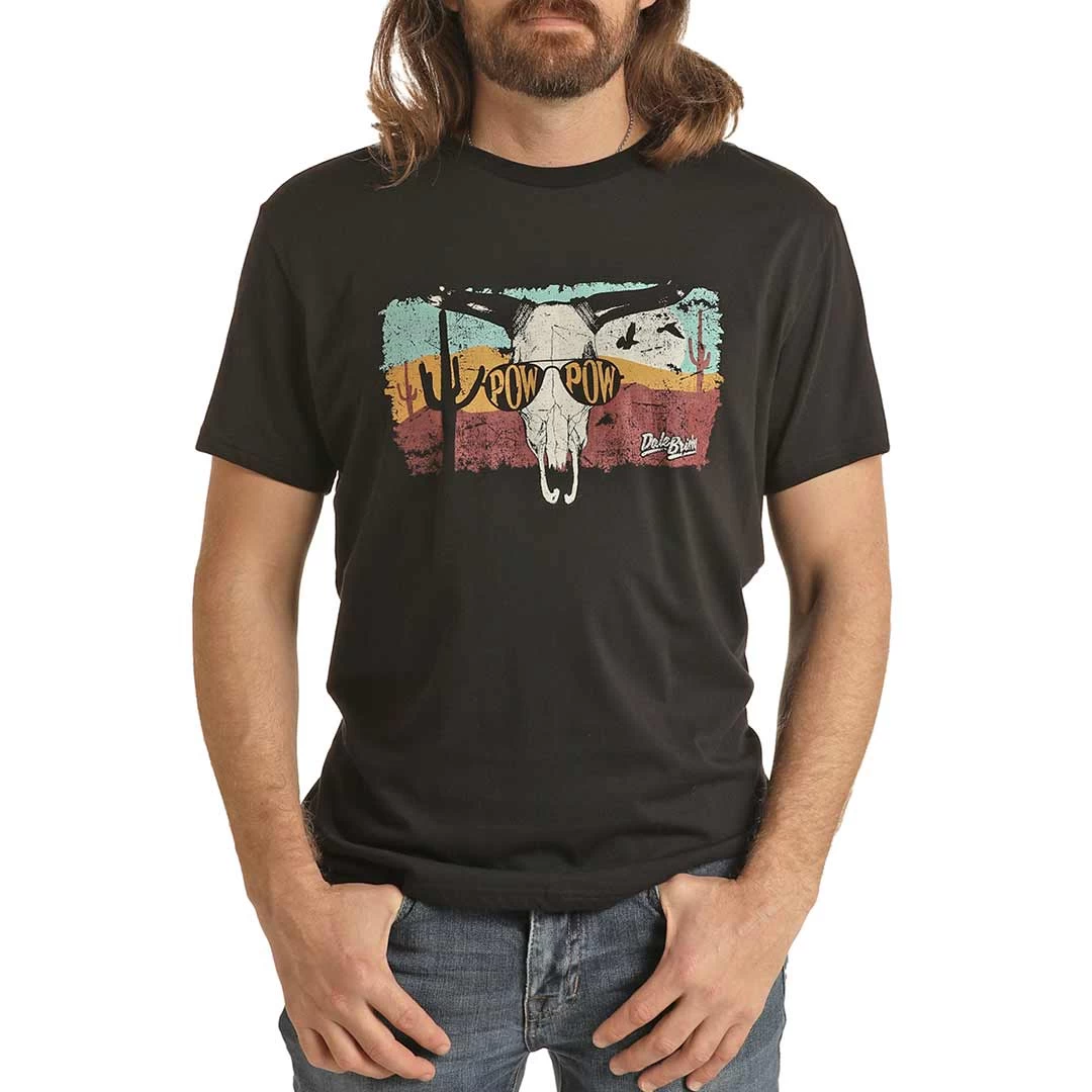 Rock & Roll Cowboy Men's Dale Brisby Pow Pow Desert Graphic T-Shirt 3 Rock & Roll Cowboy Men's Dale Brisby Pow Pow Desert Graphic T-Shirt