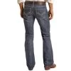 Rock & Roll Denim Men's Pistol Regular Fit Raised Denim V Bootcut Jeans -Western Fashion Men rock roll denim men s pistol regular fit raised denim v bootcut jeans