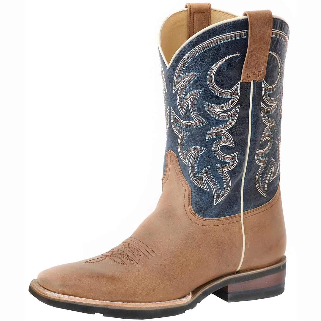 Roper Men's Navy Shaft Cowboy Boots 3 Roper Men's Navy Shaft Cowboy Boots