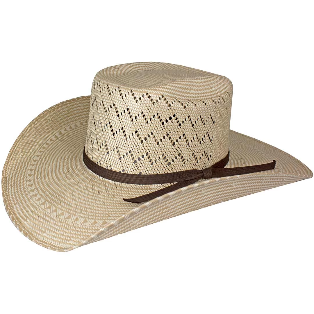 Serratelli Pubelo Shantung Straw Cowboy Hat 3 Serratelli Pubelo Shantung Straw Cowboy Hat