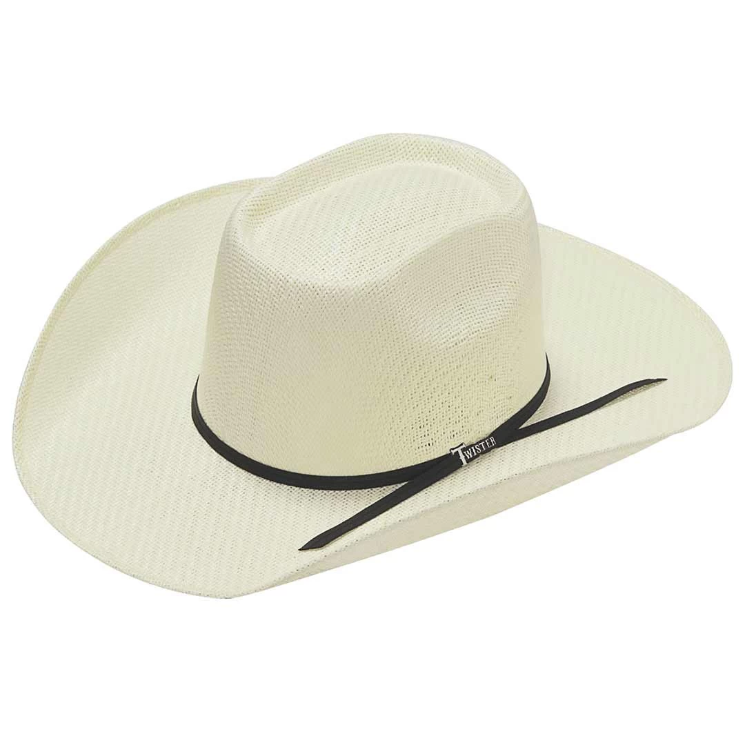 Twister Kids' Brick Top Straw Cowboy Hat 3 Twister Kids' Brick Top Straw Cowboy Hat