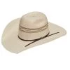 Twister Rounded Brick Bangora Straw Cowboy Hat