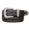 Vintage Bison Men's Coloma Leather Belt -Western Fashion Men vintage bison men s coloma leather belt