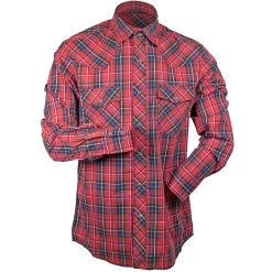 Wrangler Men's 20X Competition Advanced Comfort Plaid Snap Shirt
