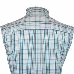 Wrangler Men's 20X Plaid Button Down Shirt -Western Fashion Men wrangler men s 20x plaid button down shirt