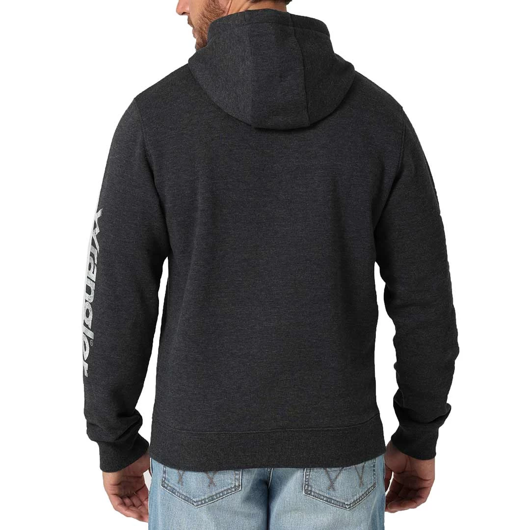 Wrangler Men's Logo Arm Hit Pullover Hoodie 4 Wrangler Men's Logo Arm Hit Pullover Hoodie - Image 2