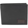 Wrangler Men's Logo Patch Leather Bifold Wallet -Western Fashion Men wrangler men s logo patch leather bifold wallet