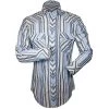 Wrangler Men's Silver Edition Stripe Snap Shirt -Western Fashion Men wrangler men s silver edition stripe snap shirt