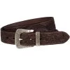 Wrangler Men's Western Floral Leather Belt -Western Fashion Men wrangler men s western floral leather belt