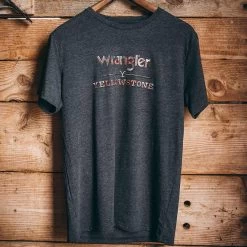 Wrangler X Yellowstone Men's Logo Graphic T-shirt 9 Wrangler X Yellowstone Men's Logo Graphic T-shirt -Western Fashion Men wrangler x yellowstone men s logo graphic t shirt